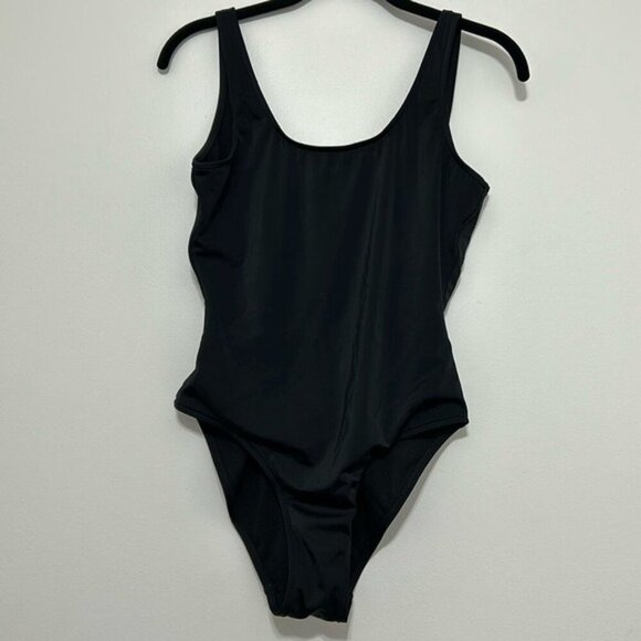 Onia Black One Piece Swimsuit Size Large Scoop Back - Picture 1 of 6